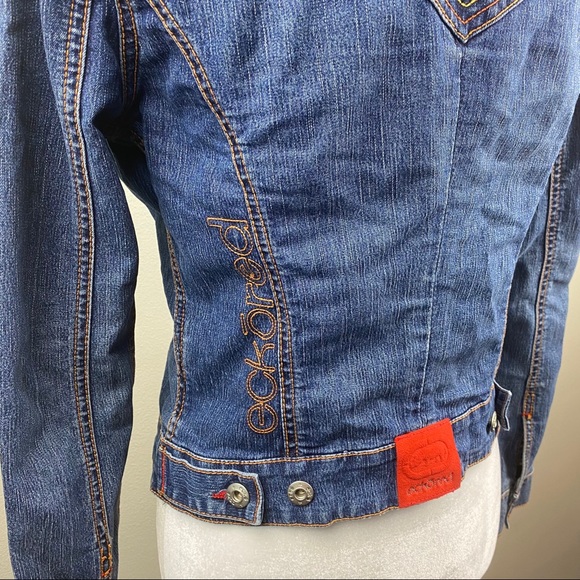 Eckōred Denim Jacket Size S - Picture 3 of 8